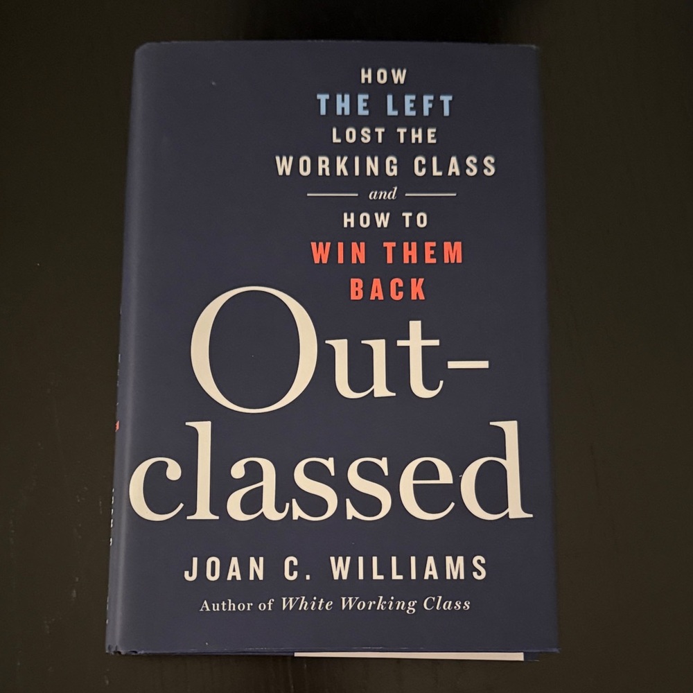 Indigo "Out-classed" Hardcover Book by Joan C. Williams